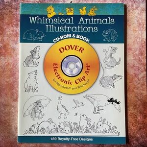 Whimsical Animals Illustrations by Dover Publications